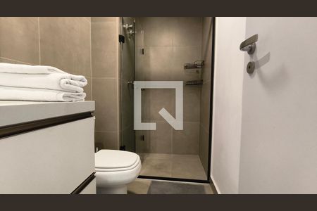 Banheiro de kitnet/studio à venda com 1 quarto, 37m² em Vila Mariana, São Paulo