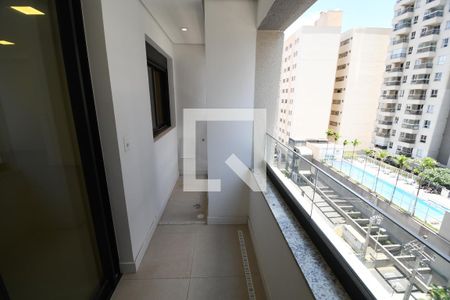 Quarto / Sala - Sacada de kitnet/studio para alugar com 1 quarto, 46m² em Centro, Campinas