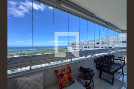 Varanda de apartamento à venda com 3 quartos, 200m² em Barra da Tijuca, Rio de Janeiro