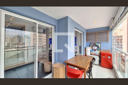 Varanda de apartamento para alugar com 1 quarto, 40m² em Barra Funda, São Paulo