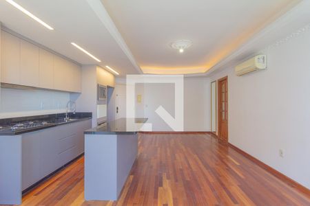 Sala/Cozinha de apartamento para alugar com 1 quarto, 83m² em Centro, Canoas