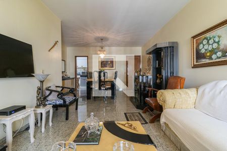 Sala de apartamento à venda com 3 quartos, 128m² em Indianópolis, São Paulo