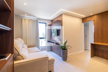 Sala/Cozinha de apartamento para alugar com 1 quarto, 32m² em Guaíra, Curitiba