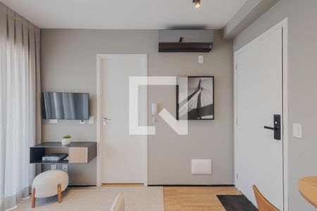 Sala de apartamento à venda com 1 quarto, 30m² em Jardins, São Paulo