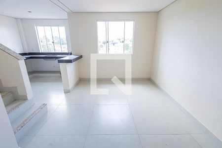Sala/cozinha de apartamento à venda com 3 quartos, 126m² em Glória, Belo Horizonte