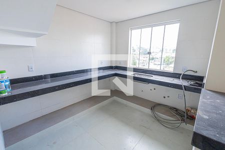Sala/cozinha de apartamento à venda com 3 quartos, 126m² em Glória, Belo Horizonte