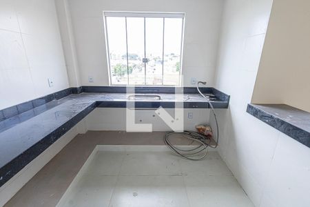 Sala/cozinha de apartamento à venda com 3 quartos, 126m² em Glória, Belo Horizonte