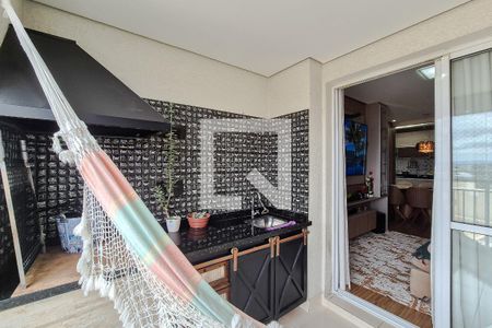 Varanda da Sala de apartamento à venda com 2 quartos, 70m² em Independência, São Bernardo do Campo