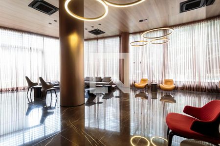 Área comum - Salão de festas de kitnet/studio para alugar com 1 quarto, 60m² em Itaim Bibi, São Paulo