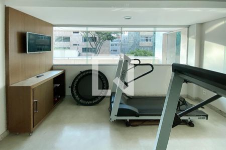 Área comum - Academia de apartamento à venda com 4 quartos, 126m² em Cidade Nova, Belo Horizonte