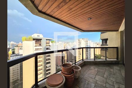 Varanda da Sala de apartamento à venda com 4 quartos, 140m² em Recanto Paraíso, São Paulo