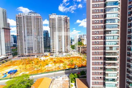 Vista Varanda de kitnet/studio para alugar com 1 quarto, 27m² em Jardim das Acacias, São Paulo