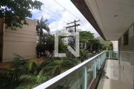 Vista de apartamento para alugar com 3 quartos, 96m² em Enseada, Guarujá