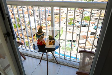 Varanda da Sala de apartamento para alugar com 2 quartos, 55m² em Del Castilho, Rio de Janeiro