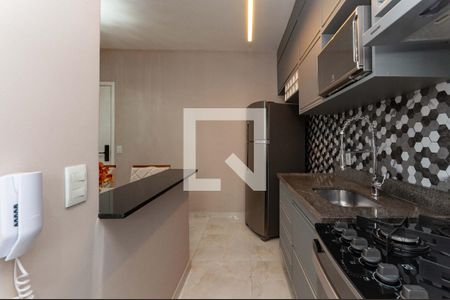 Cozinha Americana de apartamento para alugar com 1 quarto, 33m² em Barra Funda, São Paulo