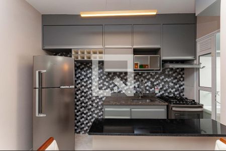 Cozinha Americana de apartamento para alugar com 1 quarto, 33m² em Barra Funda, São Paulo