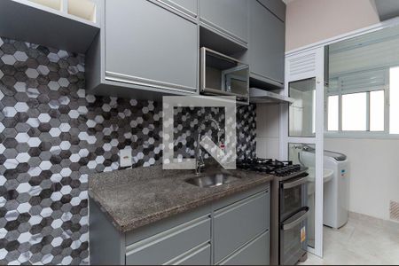 Cozinha Americana de apartamento para alugar com 1 quarto, 33m² em Barra Funda, São Paulo