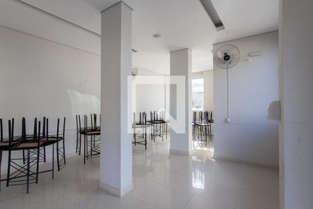 Área comum - Salão de festas de apartamento para alugar com 2 quartos, 60m² em Cabral, Contagem