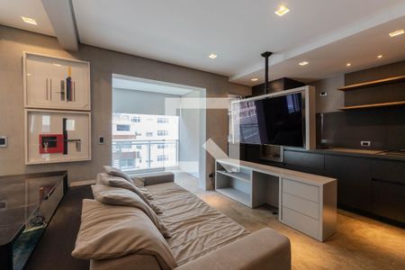 Sala de kitnet/studio para alugar com 1 quarto, 48m² em Bela Vista, São Paulo