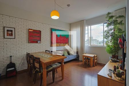 Sala de apartamento à venda com 3 quartos, 97m² em Calafate, Belo Horizonte