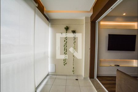 Varanda da Sala de apartamento para alugar com 2 quartos, 62m² em Vila Apiai, Santo André