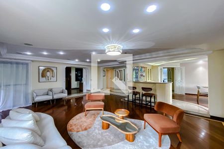 Sala de apartamento para alugar com 4 quartos, 394m² em Jardim Anália Franco, São Paulo