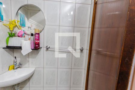 Banheiro de casa de condomínio à venda com 2 quartos, 120m² em Parque Erasmo Assunção, Santo André
