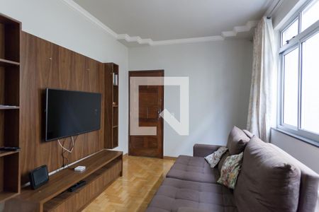 sala de apartamento à venda com 3 quartos, 110m² em Sion, Belo Horizonte
