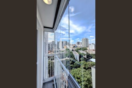 Varanda da Sala de apartamento à venda com 2 quartos, 39m² em Vila Mariana, São Paulo