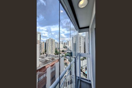 Varanda da Sala de apartamento à venda com 2 quartos, 39m² em Vila Mariana, São Paulo