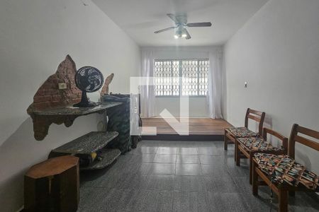 Sala  de apartamento para alugar com 2 quartos, 55m² em Jardim Vitoria, Guarujá