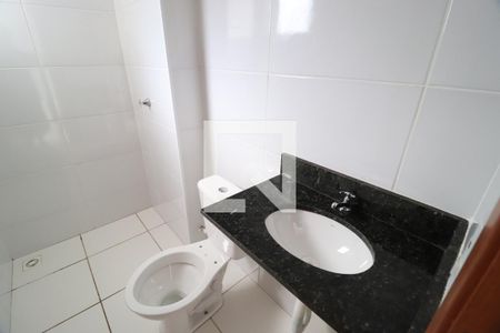 Banheiro do Quarto 1 de apartamento para alugar com 2 quartos, 52m² em Flamboyant, Uberlândia
