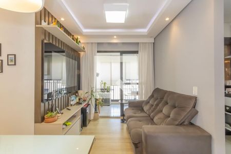 Sala de apartamento à venda com 2 quartos, 62m² em Continental, Osasco