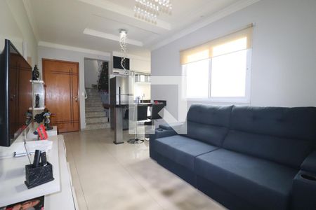 Sala de apartamento à venda com 2 quartos, 108m² em Vila Príncipe de Gales, Santo André