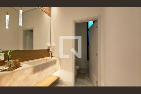 Lavabo de casa de condomínio à venda com 4 quartos, 408m² em Caxambu, Jundiaí