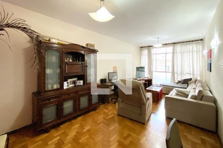 Sala de apartamento para alugar com 3 quartos, 130m² em Santo Agostinho, Belo Horizonte