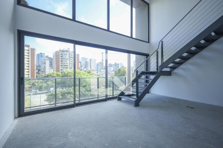 Sala de apartamento à venda com 1 quarto, 78m² em Petrópolis, Porto Alegre