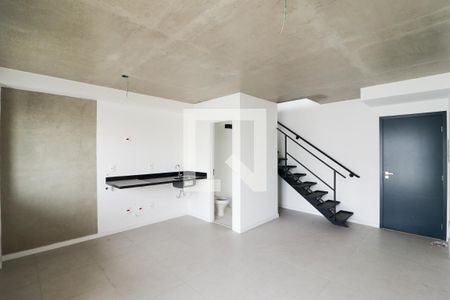 Sala/Cozinha de apartamento à venda com 1 quarto, 67m² em Santana, São Paulo