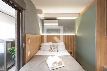 Sala/Quarto de kitnet/studio para alugar com 1 quarto, 24m² em Vila Clementino, São Paulo