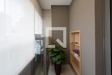 Varanda de kitnet/studio para alugar com 1 quarto, 24m² em Vila Clementino, São Paulo