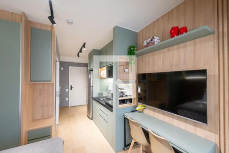 Sala/Quarto de kitnet/studio para alugar com 1 quarto, 24m² em Vila Clementino, São Paulo