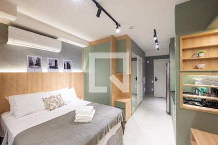 Sala/Quarto de kitnet/studio à venda com 1 quarto, 24m² em Vila Clementino, São Paulo