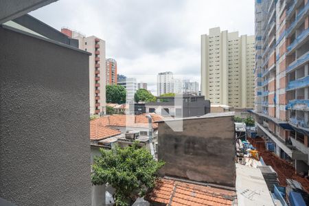 Vista da Sala/Quarto de kitnet/studio à venda com 1 quarto, 24m² em Vila Clementino, São Paulo