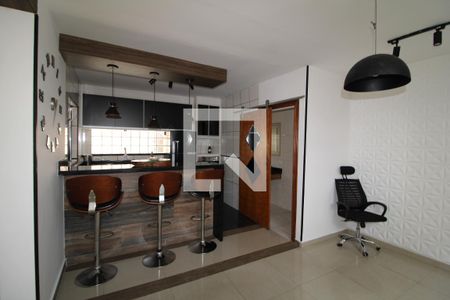 Sala / Cozinha de casa para alugar com 2 quartos, 108m² em Santana, São Paulo