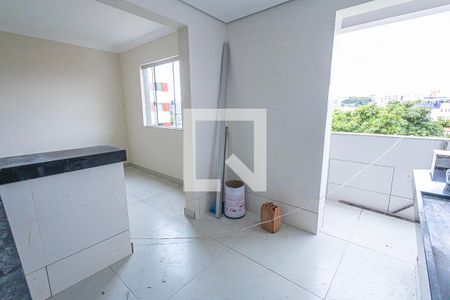 Cozinha de apartamento à venda com 3 quartos, 63m² em Glória, Belo Horizonte