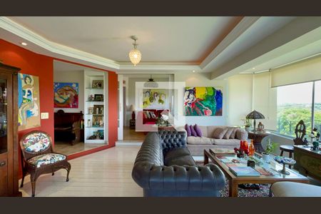 Sala de apartamento à venda com 3 quartos, 185m² em Alto de Pinheiros, São Paulo