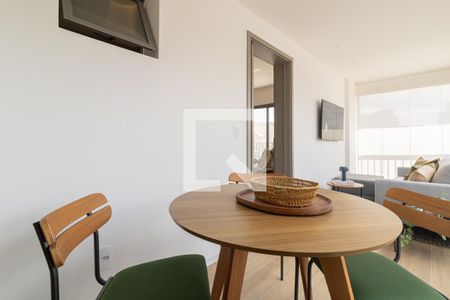 Sala de Jantar de apartamento para alugar com 1 quarto, 39m² em Vila Nova Conceição, São Paulo