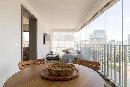 Sala de Jantar de apartamento para alugar com 1 quarto, 39m² em Vila Nova Conceição, São Paulo