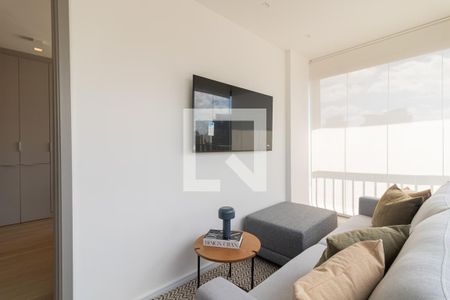 Sala de apartamento para alugar com 1 quarto, 39m² em Vila Nova Conceição, São Paulo