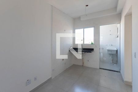 Sala / Cozinha  de apartamento para alugar com 2 quartos, 50m² em Vila Ede, São Paulo